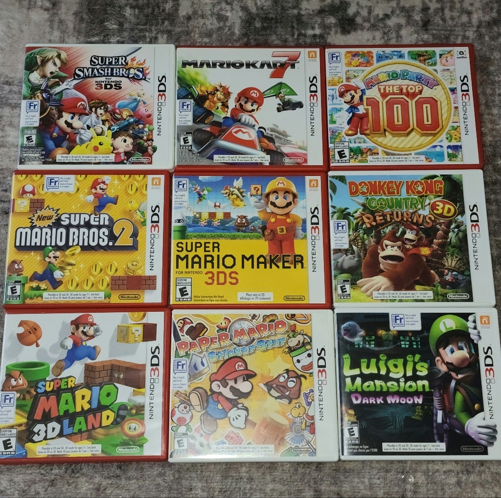 3DS GAME LOT